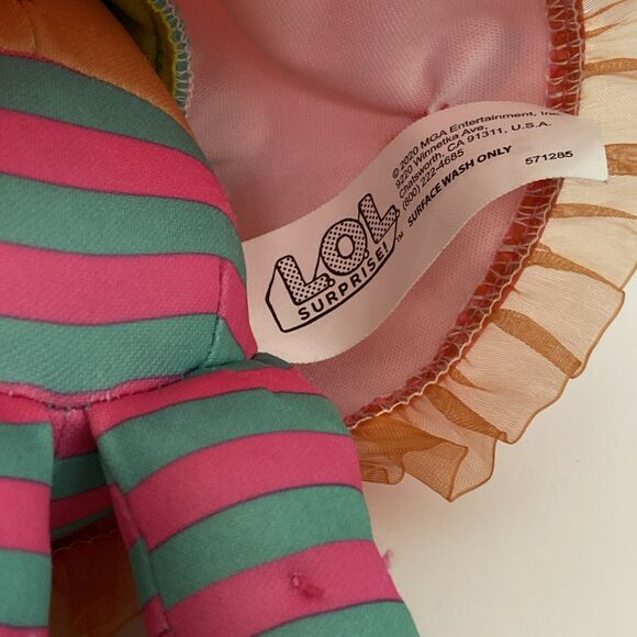 LOL Surprise Neon Q. T. Doll Plush 18" L Huggable Stuffed MGA Entertainment - Picture 7 of 10